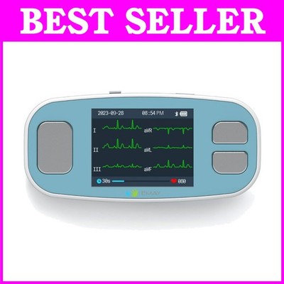 ECG Monitor for Home Use | Bluetooth & USB | No Subscription
