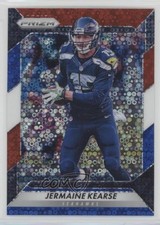 2016 Panini Prizm Red White & Blue Disco Prizm Jermaine Kearse #35 4k8