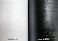 Peel and Stick Faux Wood Self-Adhesive Wallpaper Door Wrap Countertop Mouldin...