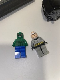 Lego The Batboat The hunt For Killer Croc 7780 Incomplete W/ Manual Minifigs