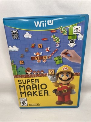 Super Mario Maker (Nintendo Wii U, 2015) No Scratches!