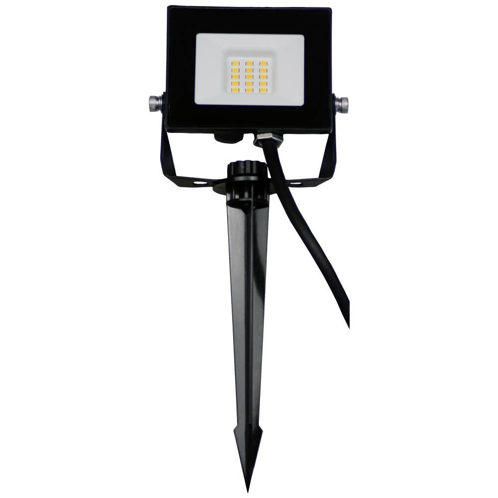 Projecteur LED extérieur 10W Heitronic BOLTON 2.0 spot mural étanche