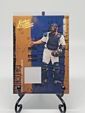 Ivan Rodriguez 2005 Panini Leather and Lumber #50 Materials Jersey #/150 TIGERS