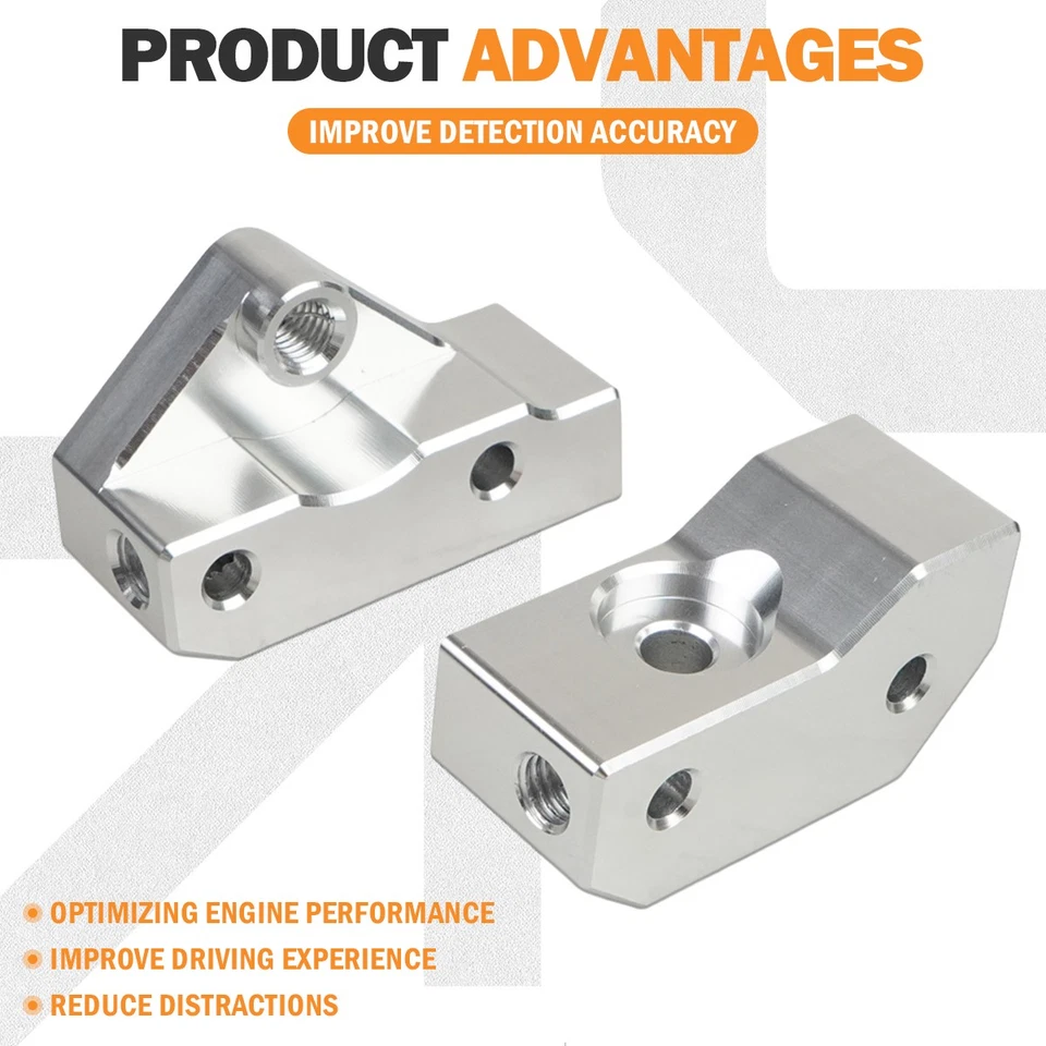 Kit de soporte de reubicación de sensor de golpe para motores GM Gen III LS V8 1997-2007 Foto 4 de 4