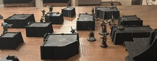 Trench Blocks Grimdark Wargaming Sci-fi Terrain 28mm Scale