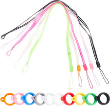 25PCS Anti-Lost Necklace Lanyard Set Including 5Pcs Anti-Loss Pendant Strap Stri