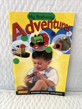 VTG My Railway Adventures Brio Wooden Railway Wishbook ONLY 2000 USA