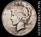 1927-D Silver Peace Dollar - Scarce  Semi-key  Better Date  No Reserve  #L4567
