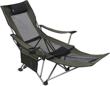 OUTDOOR LIVING SUNTIME Camping Folding 22 x 26.4 x 16.9 inches, Army Green 