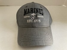 Marines Limited Edition Est. 1775 Cap Hat Stained 