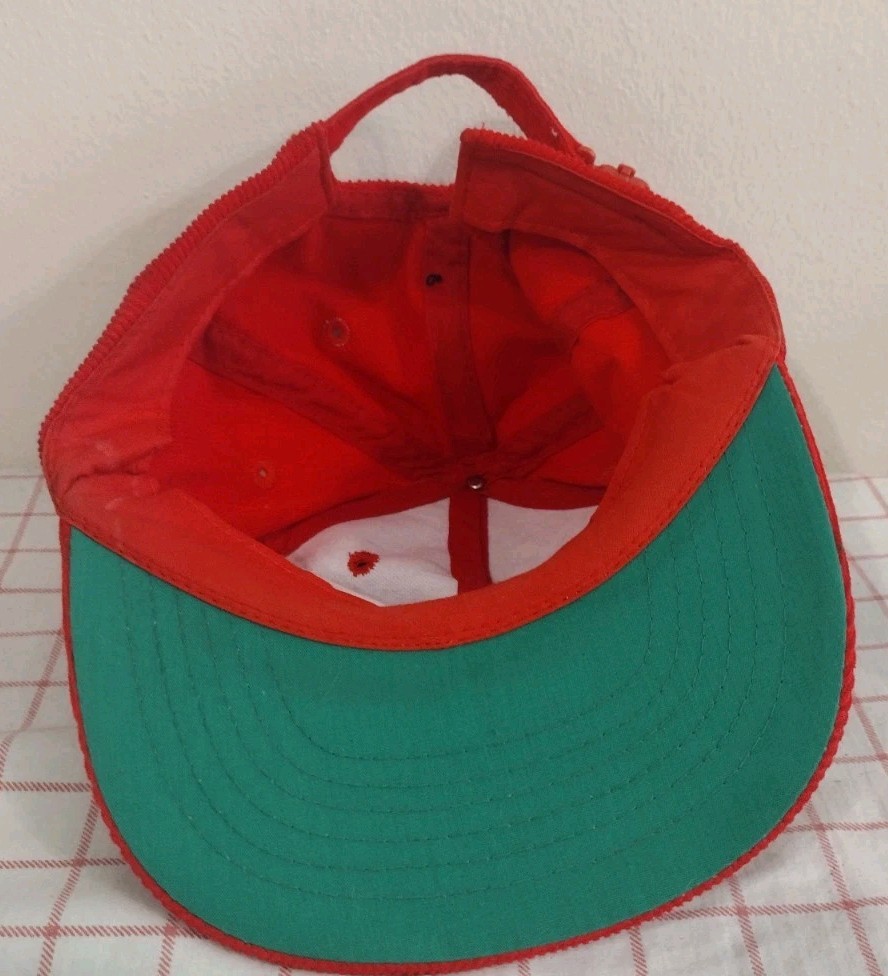 Vintage Rossignol Ski Cap Hat Red Mens Adjustable Embroidered | eBay