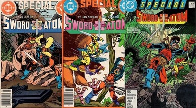 Sword Of The Atom Special #1-3 complete set Ray Palmer jungle adventure Gil Kane