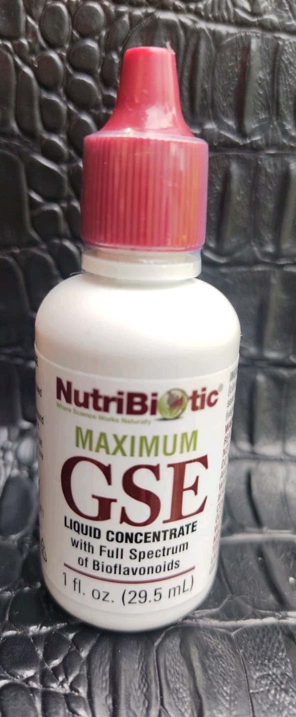 NutriBiotic - Maximum GSE Liquid Concentrate - 1 Fl oz Brand NEW