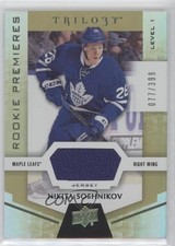 2016 Trilogy Rookie Premieres Level 1 Green Relics /399 Nikita Soshnikov #73 0a3