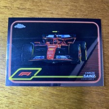 Carlos Sainz Topps Chrome F1 Scuderia Ferrari HP Topps Chrome F1 2024