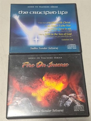 The Crucified Life & Fire On Incense Audio CD Books by Sadhu Sundar Selvaraj