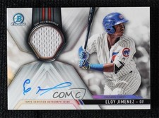 2017 Bowman Chrome Relics 103/150 Eloy Jimenez #CAR-EJ Auto f3p