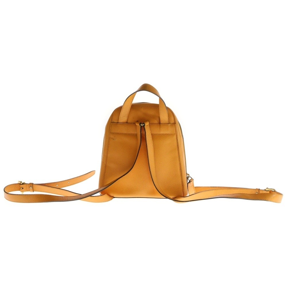 CELINE Turnlock Mini Leather Backpack Orange Women - image 2