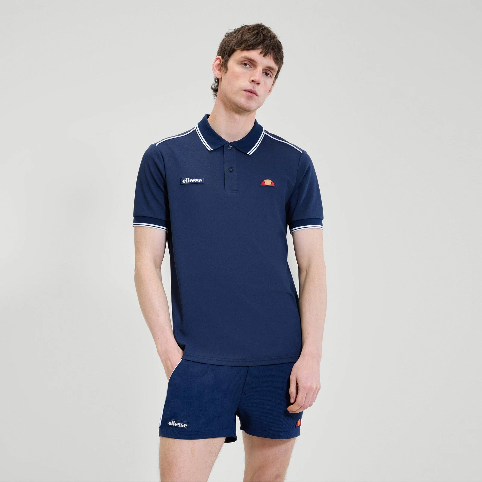 Ellesse Mens Polo Shirt 'Live Forever' Macchino Retro Britpop Short Sleeve Polo
Opens in a new windo