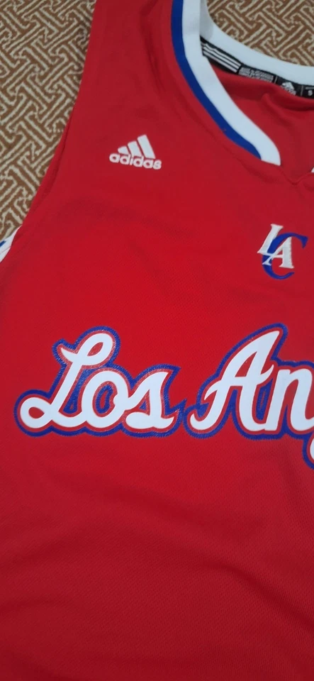 Adult Small Chris Paul Red Adidas NBA LA Clippers Jersey🔥🔥 - Image 3 of 4