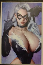 SHADOW AND VICE #1 NM+ ICKPOT BLACK CAT COSPLAY SPECIAL CONVENTION VARIANT