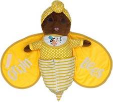 Orijin Bees Nu'Bees Plush Baby Dolls - Yellow Soft Plush Doll Bee