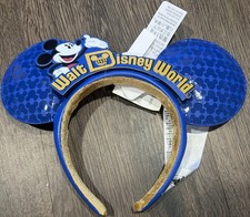 Walt Disney World Parks Making Magic Mickey Mouse Headband Ears Blue Cosplay