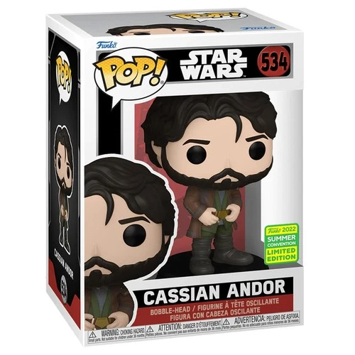 Funko POP! Star Wars Cassian Andor #534 2022 SHARED Summer Convention LE