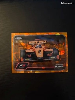 2024 Topps Chrome Sapphire F3 Alexander Dunne Orange /25 #123