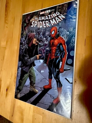 Amazing Spider-Man #1 Eminem Hustle Edition Raw (Not Opened) NM