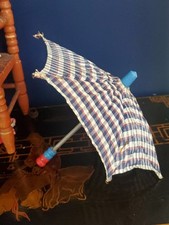 Vintage Fashion Doll Umbrella Parasol 7"