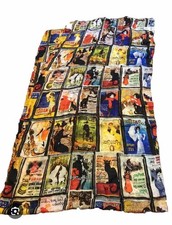 Signals 100 Silk Scarf Retro French Posters Montmartre Moulin Rouge Art