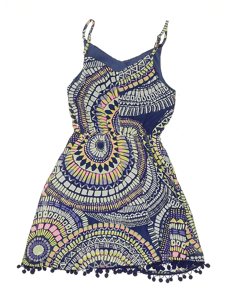 Vintage Havana Girls Blue Dress 14 - Image 2 of 2