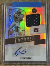 Seth Williams - 2021 Panini Legacy RC - Futures Rookie Patch Auto 100/399 Auburn