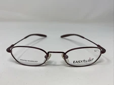 Easy Twist Mod. ET718 35 42-18-125 Burgundy Metal Full Rim Eyeglasses Frame MV37