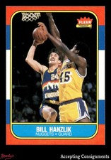 1986-87 Fleer #43 Bill Hanzlik NUGGETS