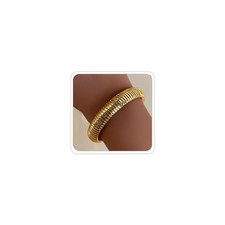 Chunky Gold Bangle Bracelets for Women Trendy Open Cuff Wide Bracelets Gold Spir