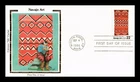 FIRST DAY OF ISSUE COVER COLORANO SILK NAVAJO ART MUSEUM OF AMERICAN INDIAN