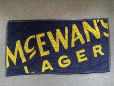 McKewans Lager Bar Towel From The 1980’s size approx. 18” x 9”