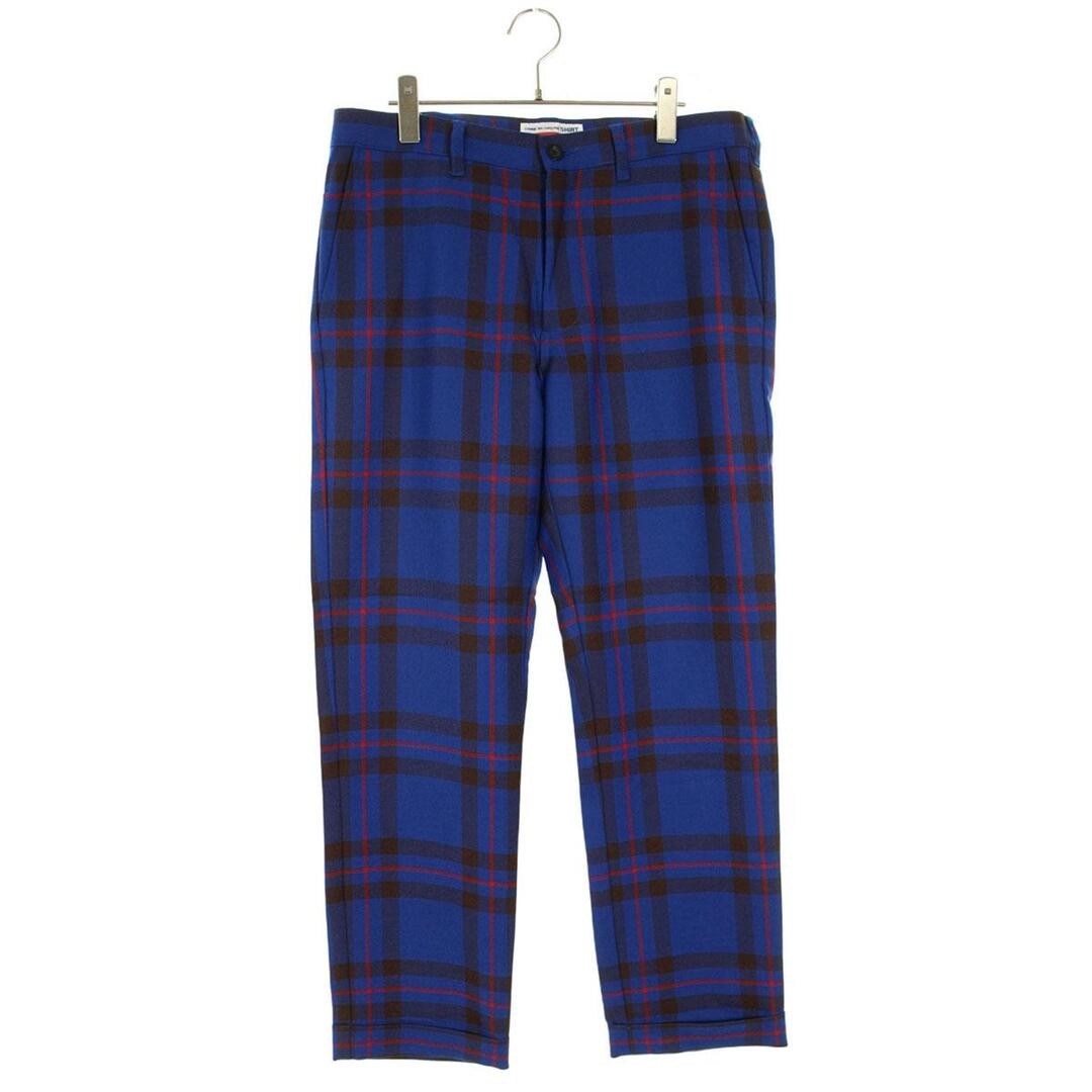 Supreme x Comme des Garcons Shirt 15aw Localon Tartan Plaid Long Pants Men Used thumbnail 2