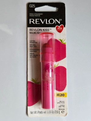 Revlon Kiss Balm SPF 20 Fresh Strawberry, 0.09 fl oz