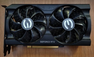 EVGA GeForce RTX 3060 XC GAMING 12GB GDDR6 Graphics Card (12G-P5-3657-KB)