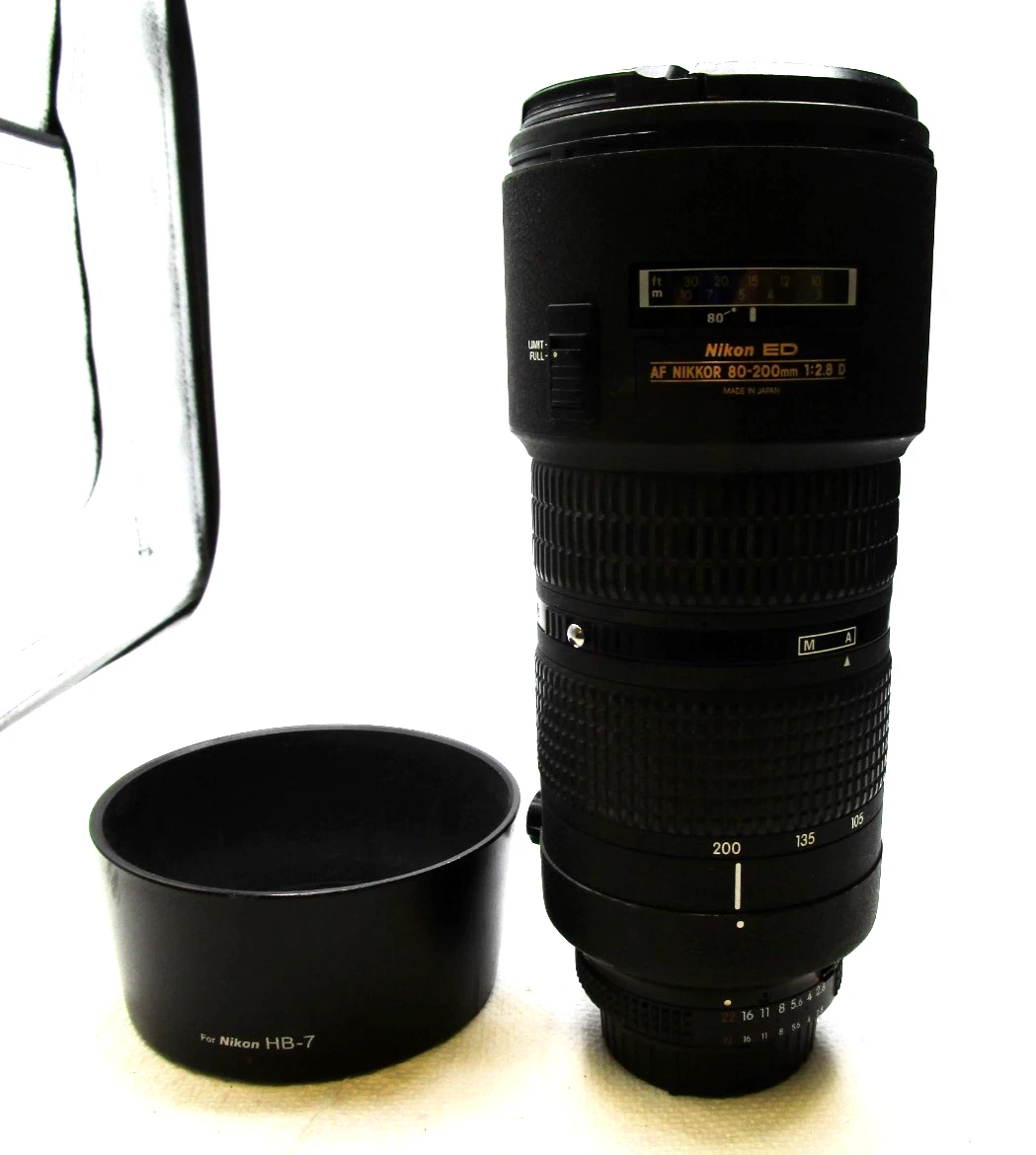 Nikon NIKKOR AF 80-200mm Focal Camera Lenses for sale | eBay