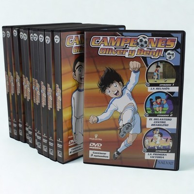 Oliver y Benji Campeones Captain Tsubasa 11 DVD PAL Castellano Episodios 1-35