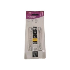 Feit Electric Halogen 150 Watt Bright White 2000 Lumens 2 T3 R7 Bulbs 120V