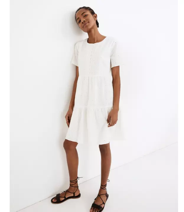 madewell white dress