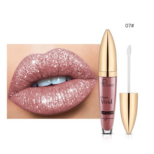 Lápiz labial líquido brillante impermeable brillo de larga duración brillo mate brillo labial - Imagen 22 de 33
