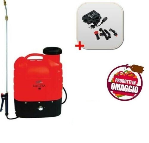 POMPA A SPALLA BATTERIA ELETTRA STARS LT 16 VOLT 12 AH 9