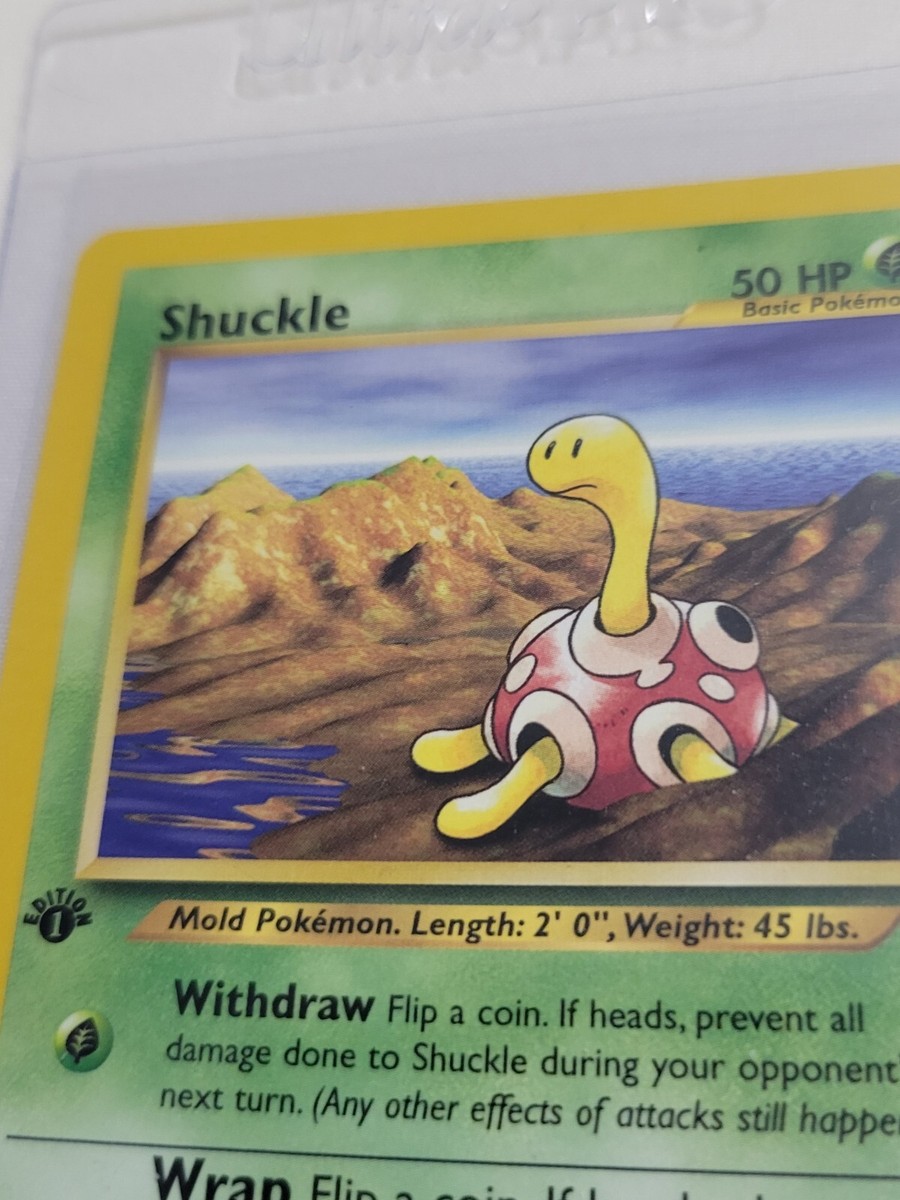 Shuckle - Pokemon Neo Genesis First 1st Edition #72 - Common | eBay