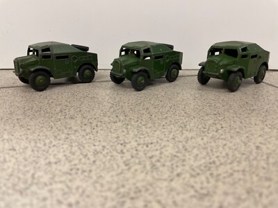 Dinky Toys Morris Quad Field Artillery Tractor No 688 x 3 - 45 Years Owned